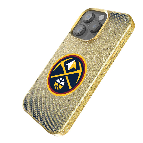 Denver Nuggets Linen iPhone Bling Phone Case for Apple iPhone Iso.Jpg