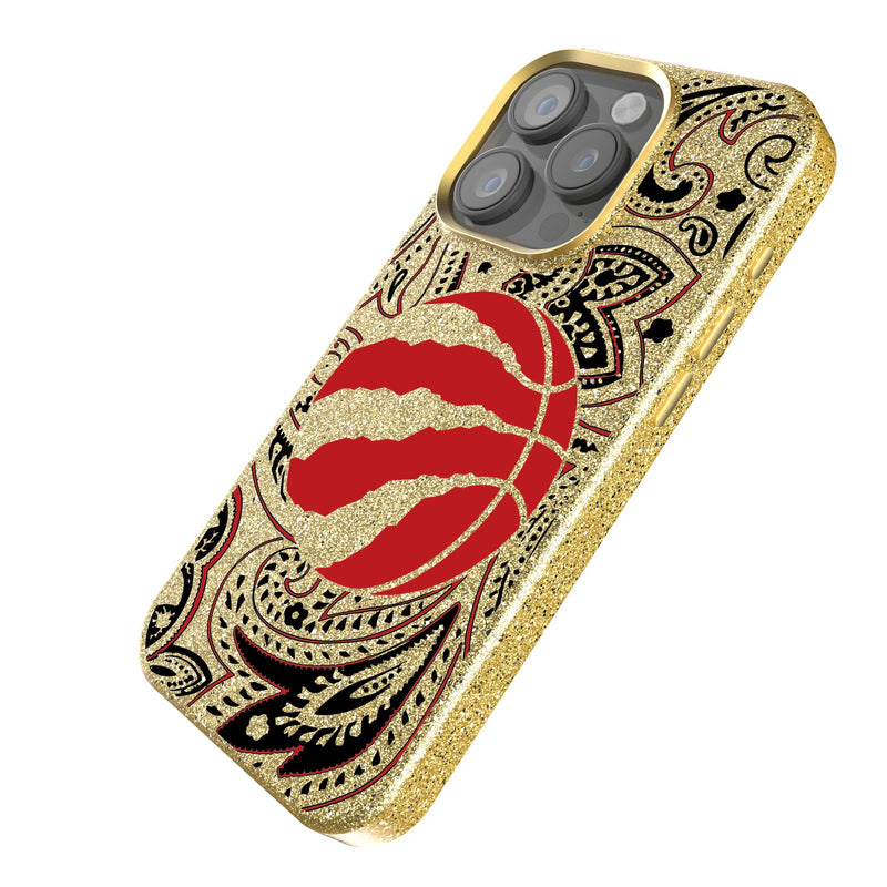 Toronto Raptors Paisley iPhone Bling Phone Case Iso.Jpg