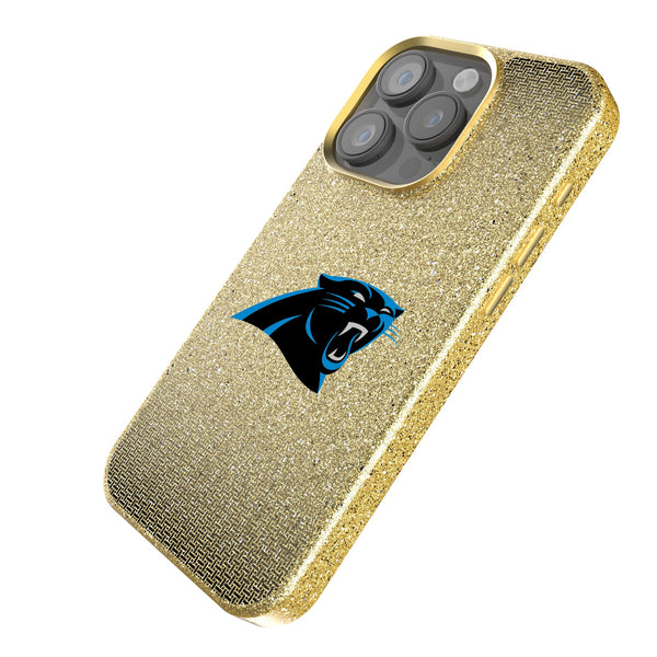 Carolina Panthers Linen iPhone Bling Phone Case for Apple iPhone Iso.Jpg