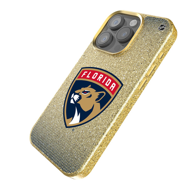 Florida Panthers Linen iPhone Bling Phone Case for Apple iPhone Iso.Jpg