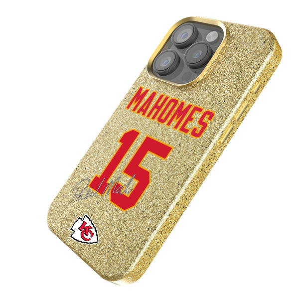 Patrick Mahomes Kansas City Chiefs 15 Ready iPhone Bling Phone Case Iso.Jpg