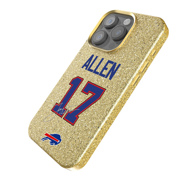 Josh Allen Buffalo Bills 17 Ready iPhone Bling Phone Case Iso.Jpg