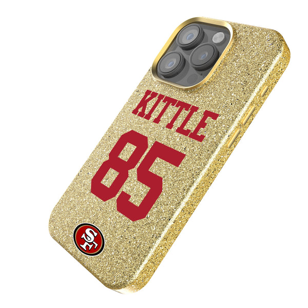George Kittle San Francisco 49ers 85 Ready iPhone Bling Phone Case Iso.Jpg