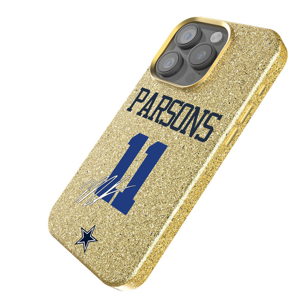 Micah Parsons Dallas Cowboys 11 Ready iPhone Bling Phone Case Iso.Jpg
