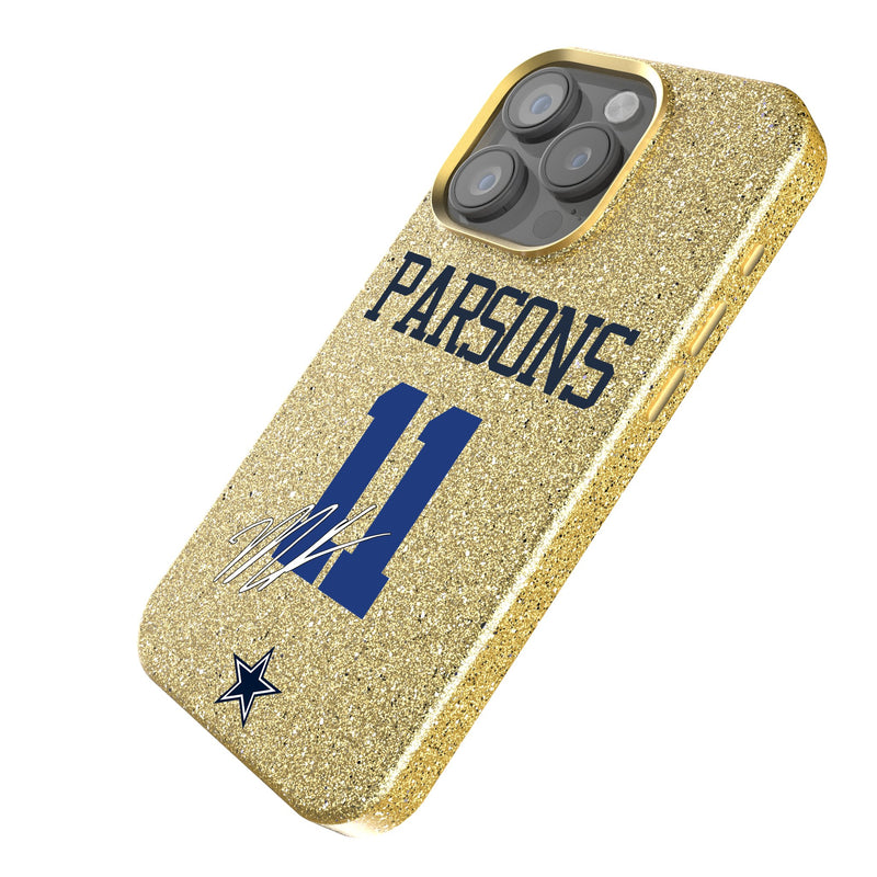 Micah Parsons Dallas Cowboys 11 Ready iPhone Bling Phone Case Iso.Jpg