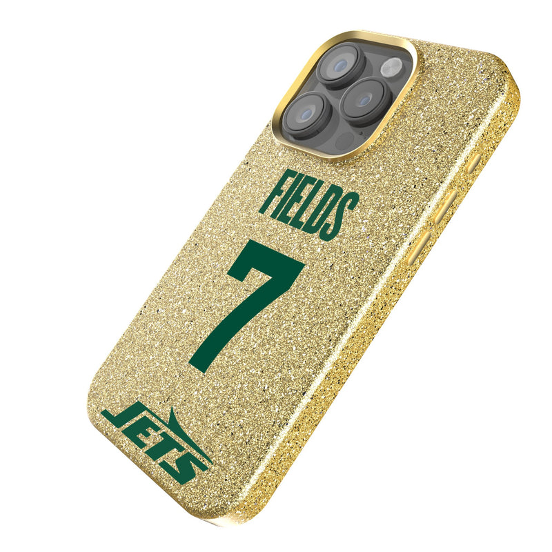 Justin Fields New York Jets 7 Game Tactic iPhone Bling Phone Case for Apple iPhone Iso.Jpg