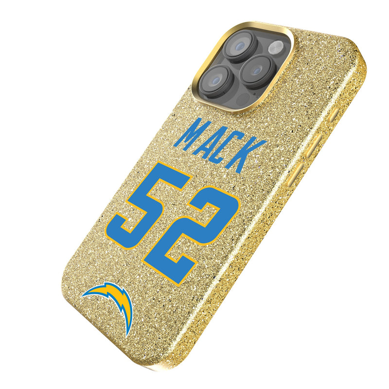 Khalil Mack Los Angeles Chargers 52 Ready iPhone Bling Phone Case Iso.Jpg