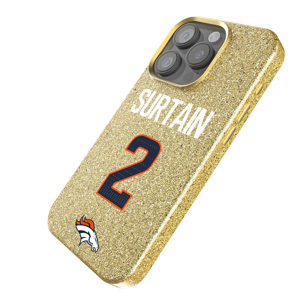 Pat Surtain II Denver Broncos 2 Ready iPhone Bling Phone Case Iso.Jpg