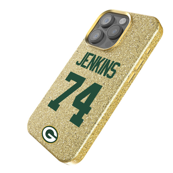 Elgton Jenkins Green Bay Packers 74 Ready iPhone Bling Phone Case Iso.Jpg