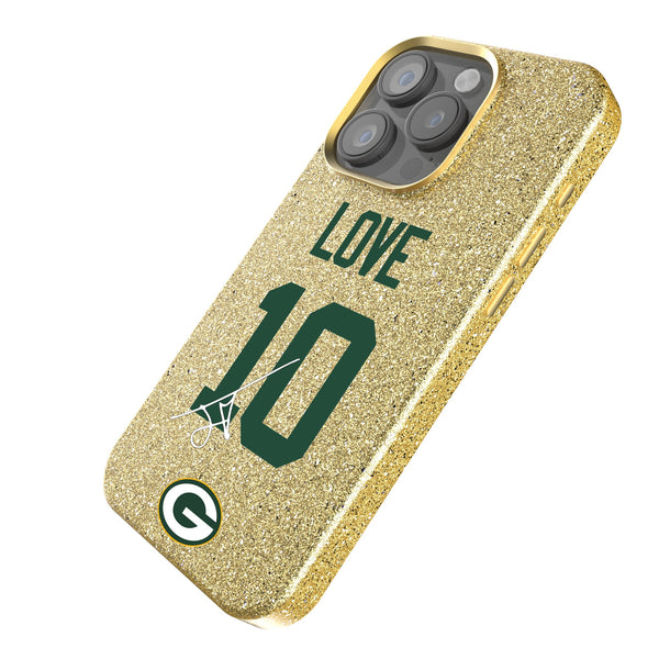 Jordan Love Green Bay Packers 10 Ready iPhone Bling Phone Case Iso.Jpg