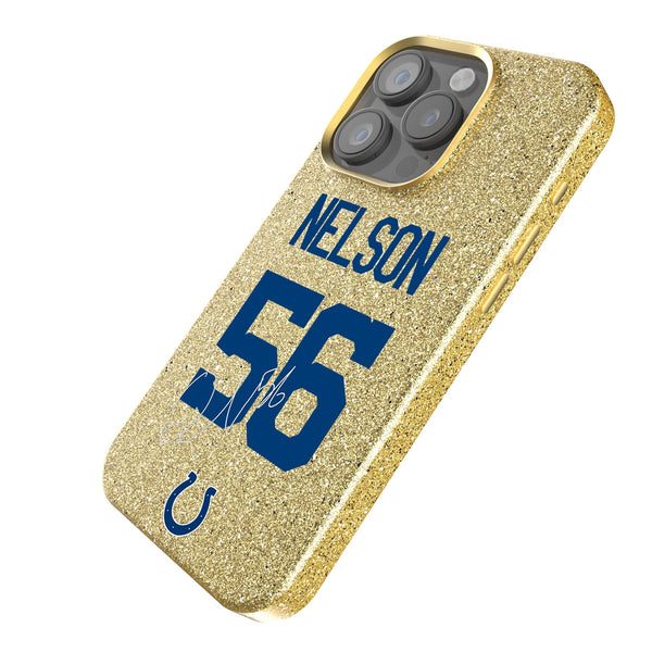 Quenton Nelson Indianapolis Colts 56 Ready iPhone Bling Phone Case Iso.Jpg