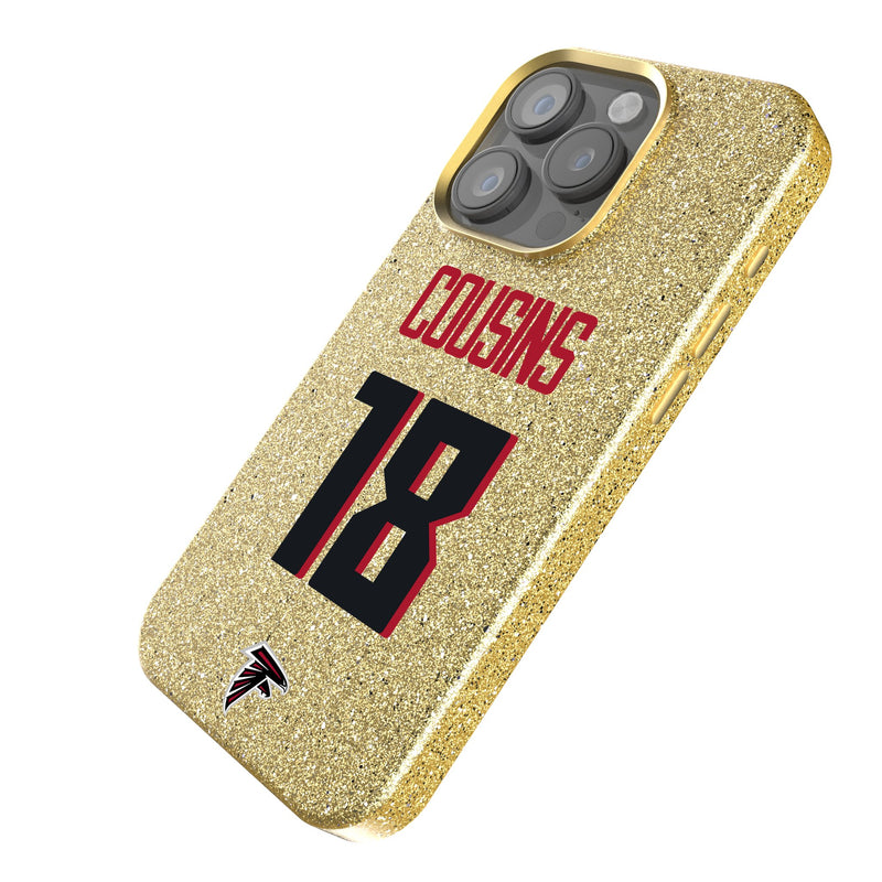 Kirk Cousins Atlanta Falcons 18 Ready iPhone Bling Phone Case Iso.Jpg