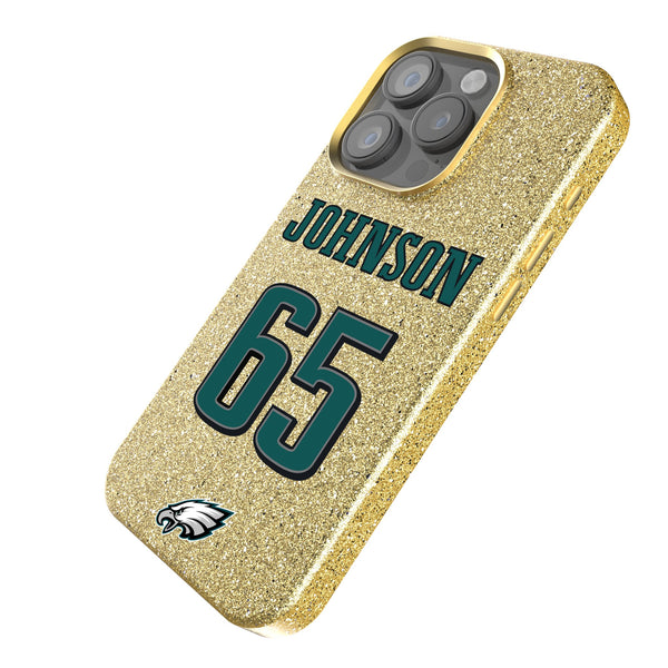 Lane Johnson Philadelphia Eagles 65 Ready iPhone Bling Phone Case Iso.Jpg