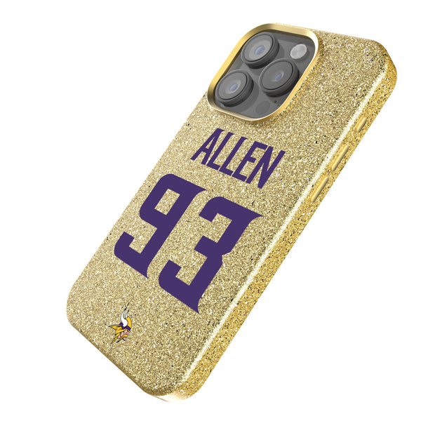 Jonathan Allen Minnesota Vikings 93 Game Tactic iPhone Bling Phone Case for Apple iPhone Iso.Jpg