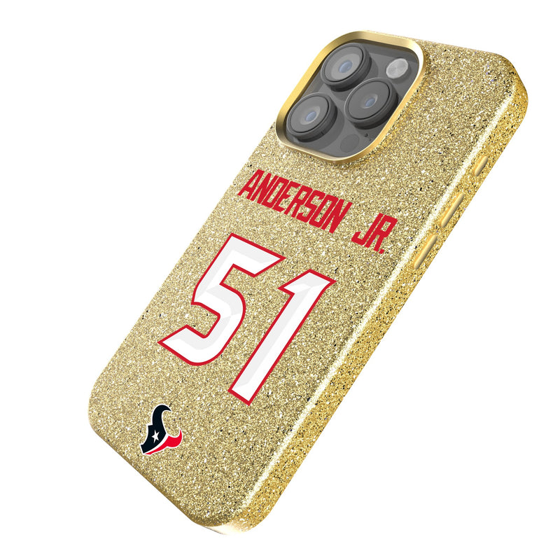 Will Anderson Jr. Houston Texans 51 Ready iPhone Bling Phone Case Iso.Jpg