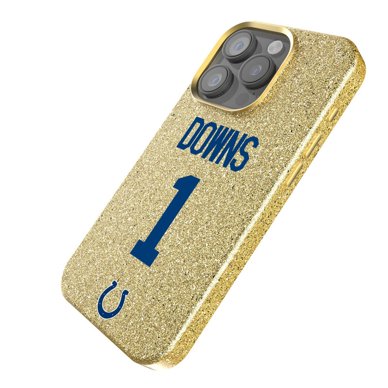Josh Downs Indianapolis Colts 1 Ready iPhone Bling Phone Case Iso.Jpg