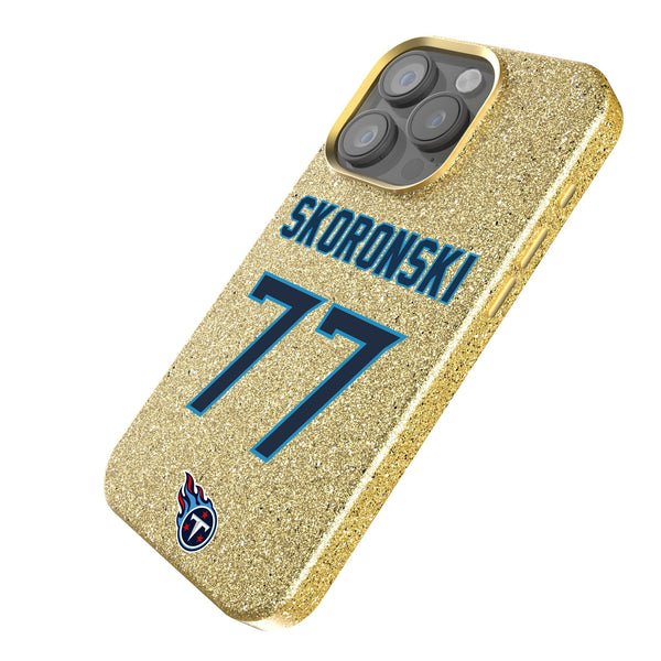 Peter Skoronski Tennessee Titans 77 Ready iPhone Bling Phone Case Iso.Jpg
