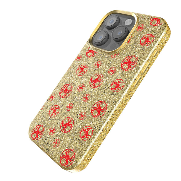 Marvel Miles Morales Pattern iPhone Bling Phone Case for Apple iPhone Iso.Jpg