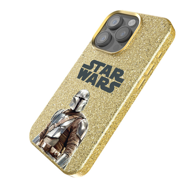 Star Wars: The Mandalorian Din Djarin Color Block iPhone Bling Phone Case Iso.Jpg