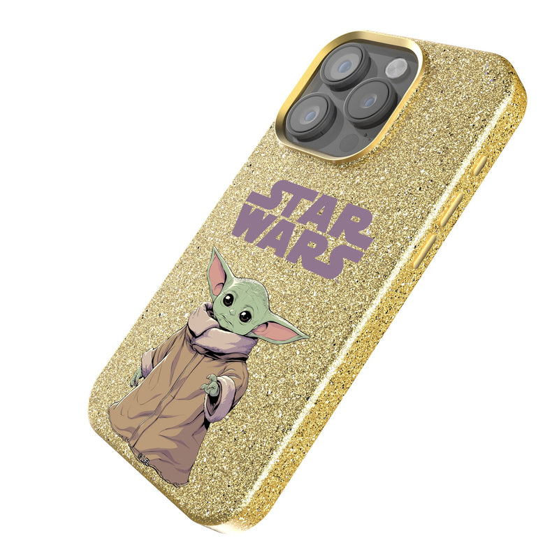 Star Wars: The Mandalorian Grogu Color Block iPhone Bling Phone Case Iso.Jpg