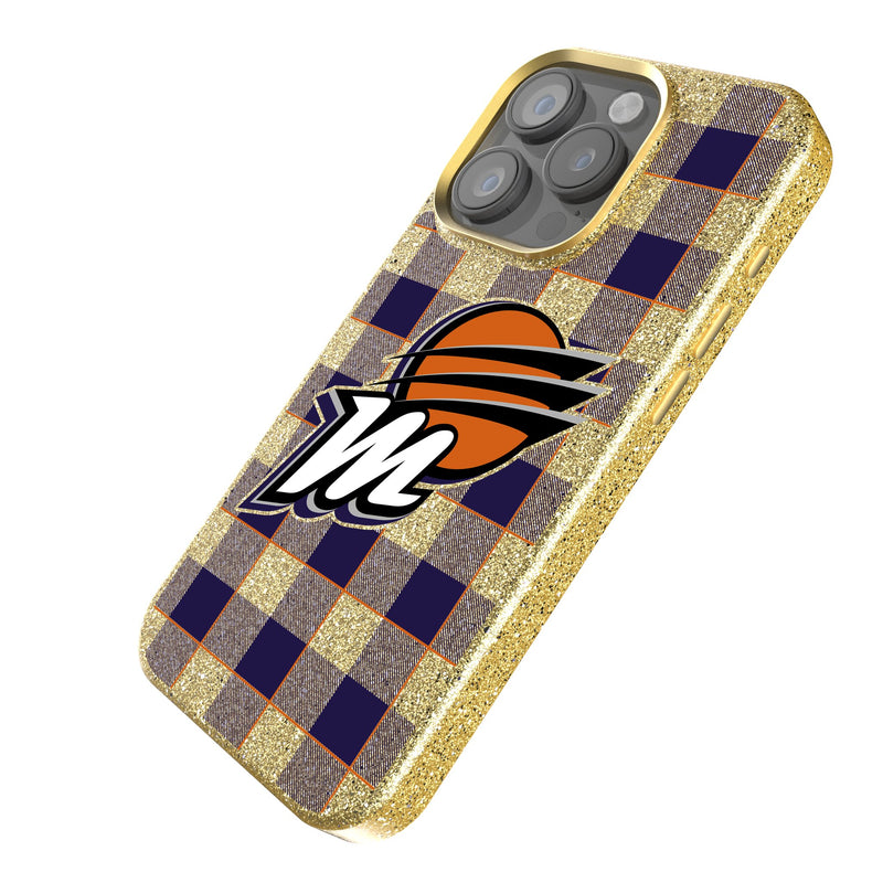 Phoenix Mercury Plaid iPhone Bling Phone Case Iso.Jpg