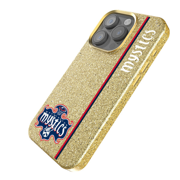 Washington Mystics Sidebar iPhone Bling Phone Case Iso.Jpg