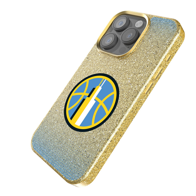 Chicago Sky Linen iPhone Bling Phone Case for Apple iPhone Iso.Jpg