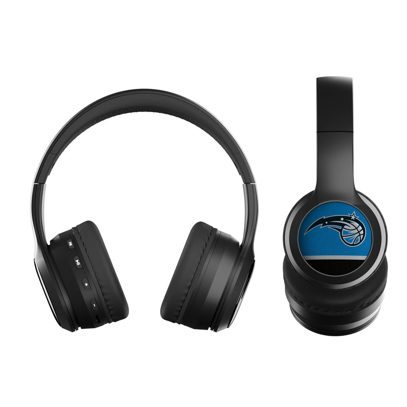 Orlando Magic Stripe Wireless Over-Ear BT Headphones With Case Flat.Jpg