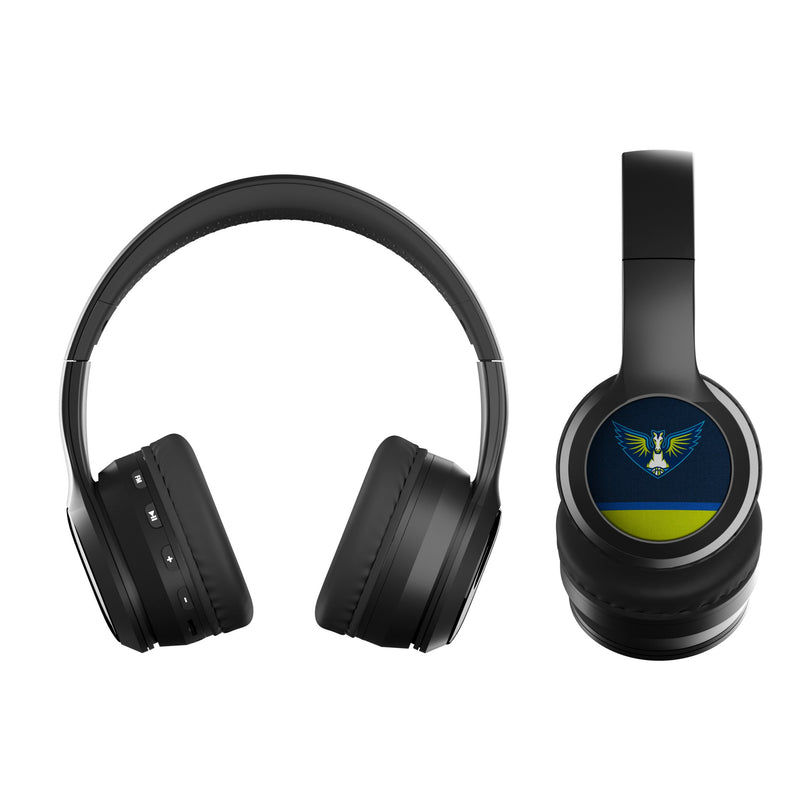 Dallas Wings Stripe Wireless Over-Ear BT Headphones With Case Flat.Jpg