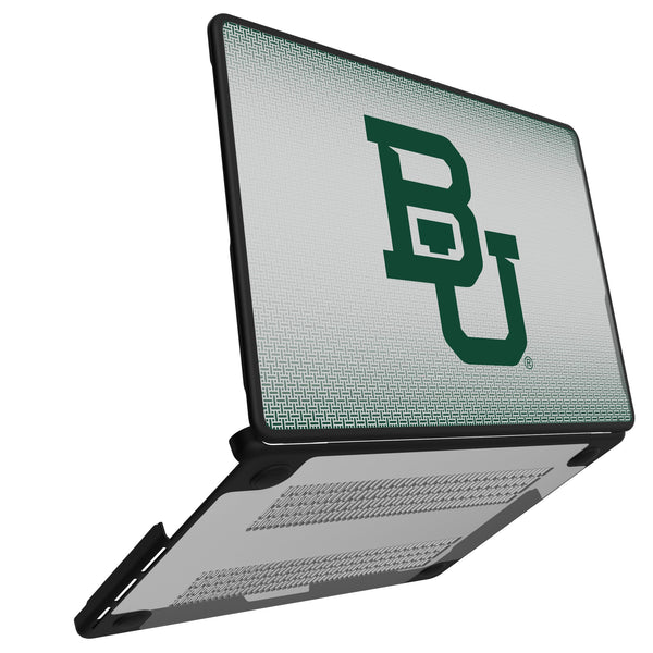 Baylor University Bears Linen MacBook Laptop Case for Apple MacBook Open.Jpg