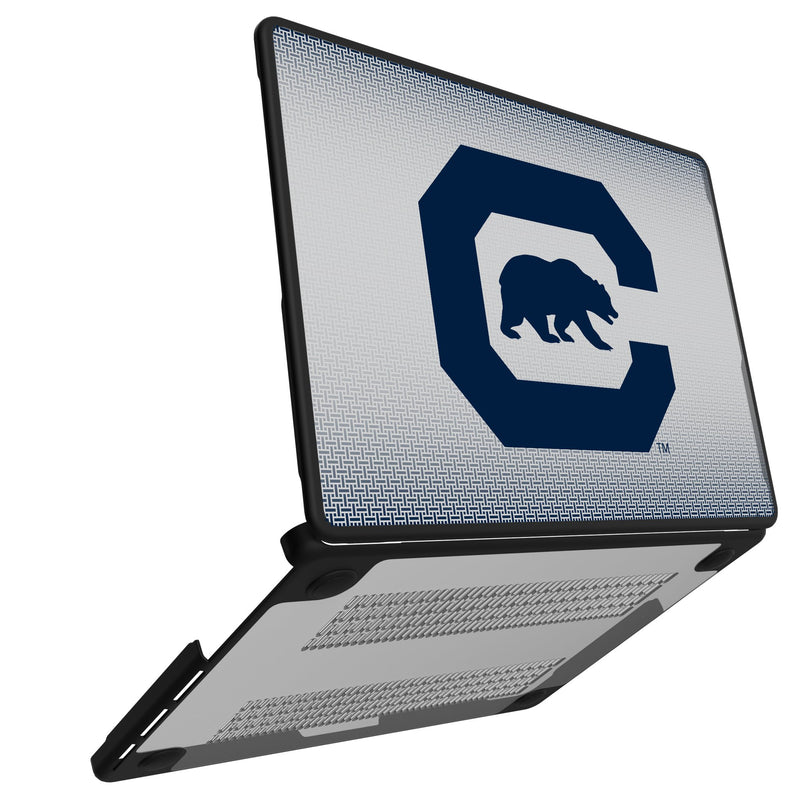 University of California Berkeley Golden Bears Linen MacBook Laptop Case for Apple MacBook Open.Jpg