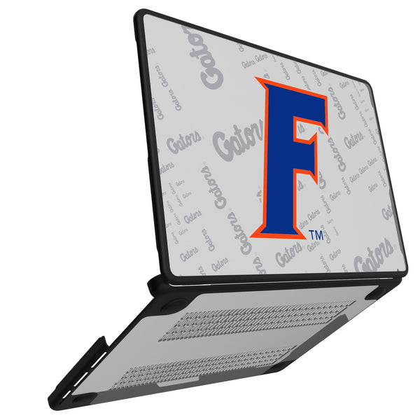 University of Florida Gators Quadtile MacBook Laptop Case for Apple MacBook Open.Jpg