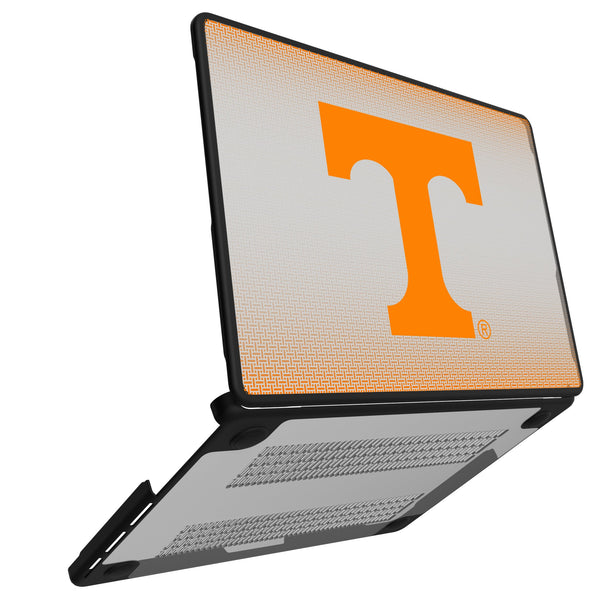 University of Tennessee Volunteers Linen MacBook Laptop Case for Apple MacBook Open.Jpg