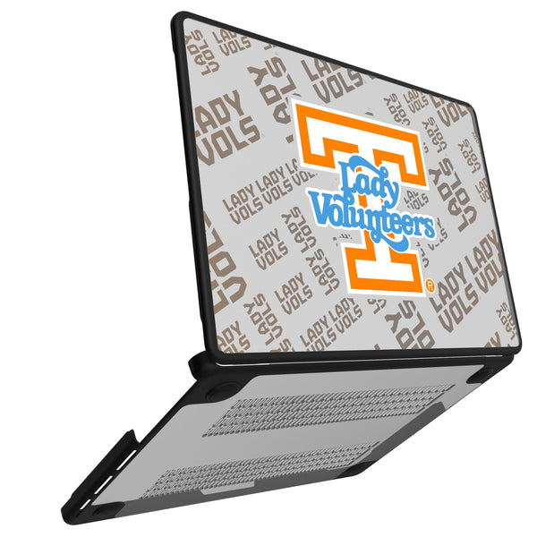University of Tennessee Volunteers Quadtile MacBook Laptop Case for Apple MacBook Open.Jpg