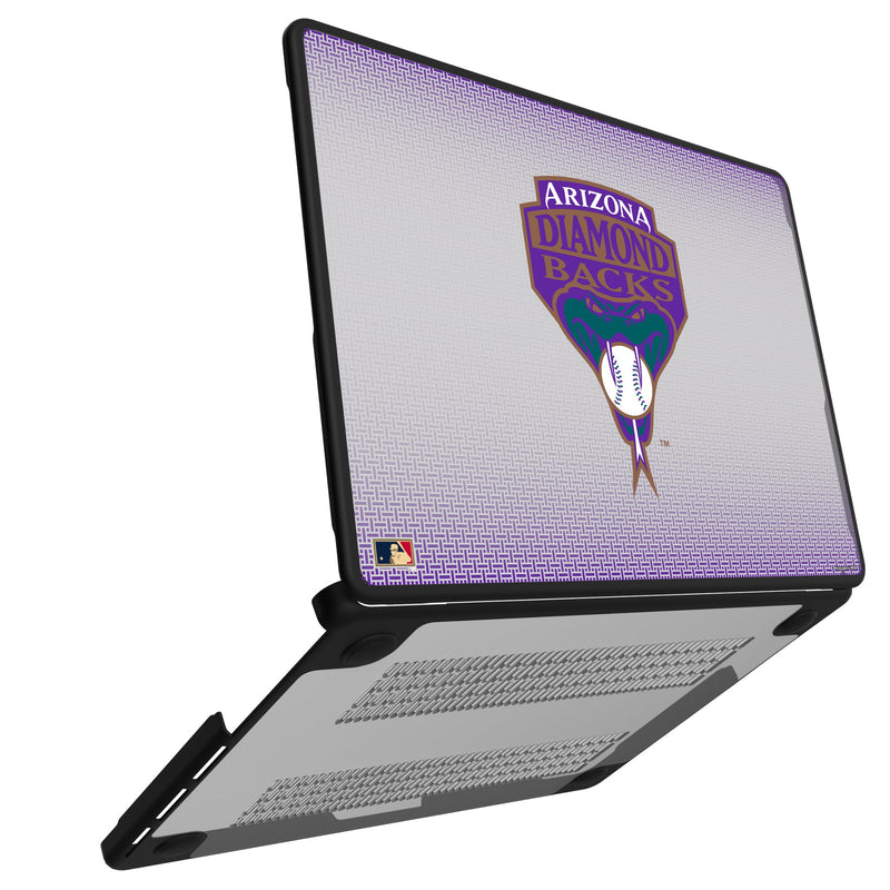 Arizona Diamondbacks 1999-2006 - Cooperstown Collection Linen MacBook Laptop Case for Apple MacBook Open.Jpg
