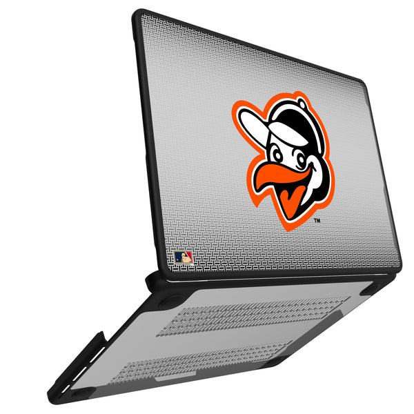 Baltimore Orioles 1955 - Cooperstown Collection Linen MacBook Laptop Case for Apple MacBook Open.Jpg