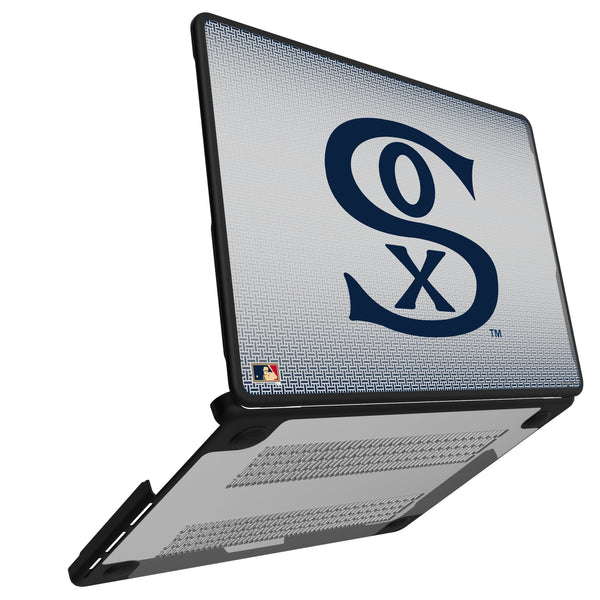 Chicago White Sox Road 1919-1921 - Cooperstown Collection Linen MacBook Laptop Case for Apple MacBook Open.Jpg