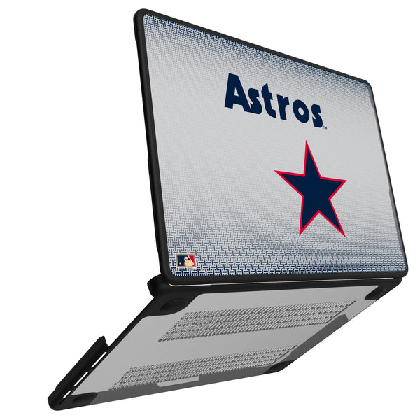 Houston Astros 1975-1981 - Cooperstown Collection Linen MacBook Laptop Case for Apple MacBook Open.Jpg