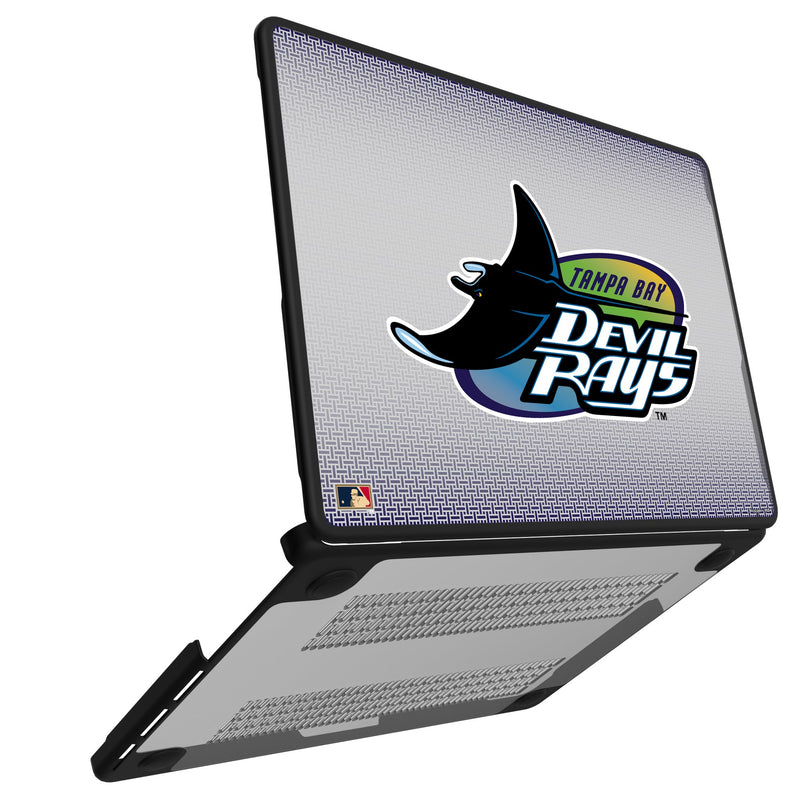 Tampa Bay 1998-2000 - Cooperstown Collection Linen MacBook Laptop Case for Apple MacBook Open.Jpg