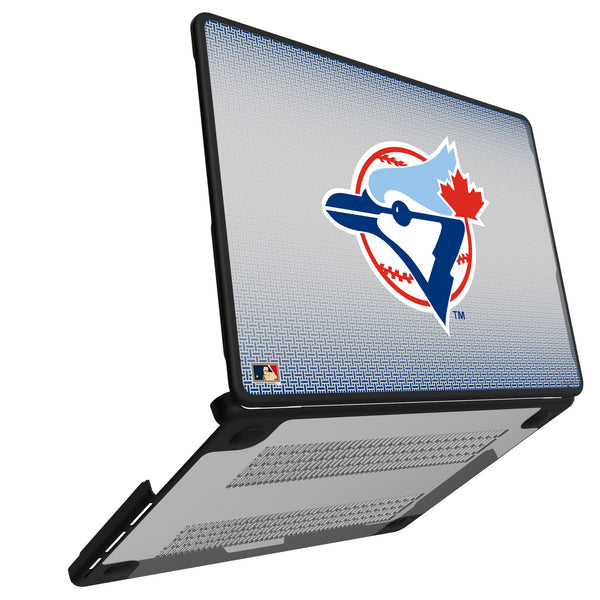 Toronto Blue Jays 1977-1988 - Cooperstown Collection Linen MacBook Laptop Case for Apple MacBook Open.Jpg