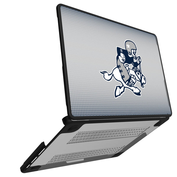 Dallas Cowboys 1966-1969 Historic Collection Linen MacBook Laptop Case for Apple MacBook Open.Jpg