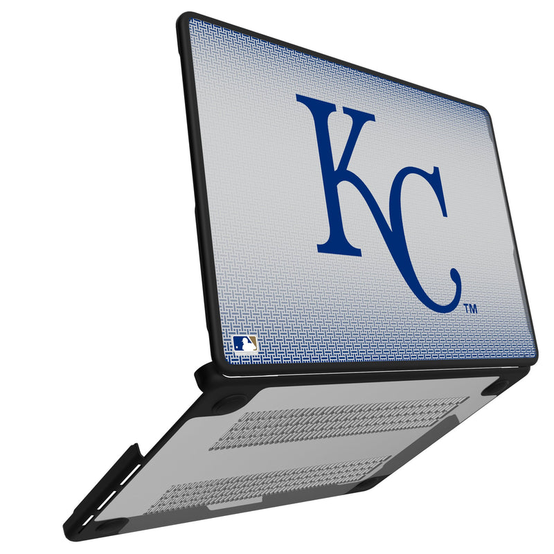 Kansas City Royals Linen MacBook Laptop Case for Apple MacBook Open.Jpg
