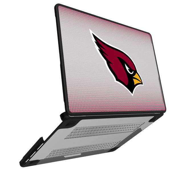 Arizona Cardinals Linen MacBook Laptop Case Open.Jpg