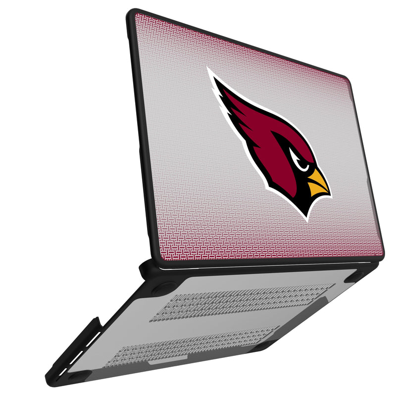 Arizona Cardinals Linen MacBook Laptop Case for Apple MacBook Open.Jpg