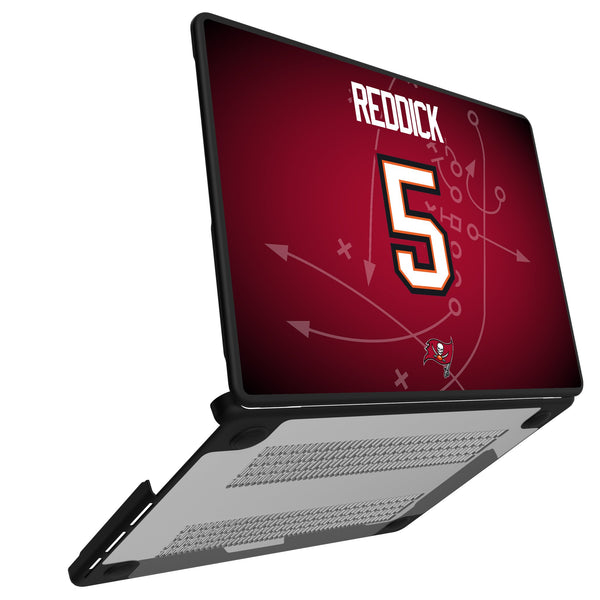Haason Reddick Tampa Bay Buccaneers 5 Game Tactic MacBook Laptop Case for Apple MacBook Open.Jpg