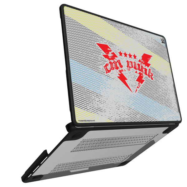 CM Punk Steel MacBook Laptop Case for Apple MacBook Open.Jpg
