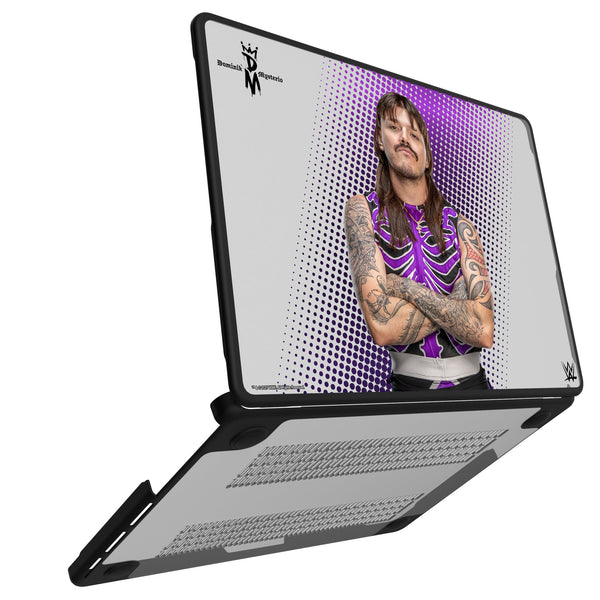Dominik Mysterio Superstar MacBook Laptop Case for Apple MacBook Open.Jpg