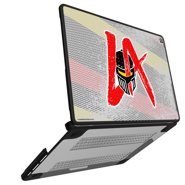 LA Knight Steel MacBook Laptop Case for Apple MacBook Open.Jpg
