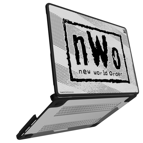 New World Order Steel MacBook Laptop Case for Apple MacBook Open.Jpg