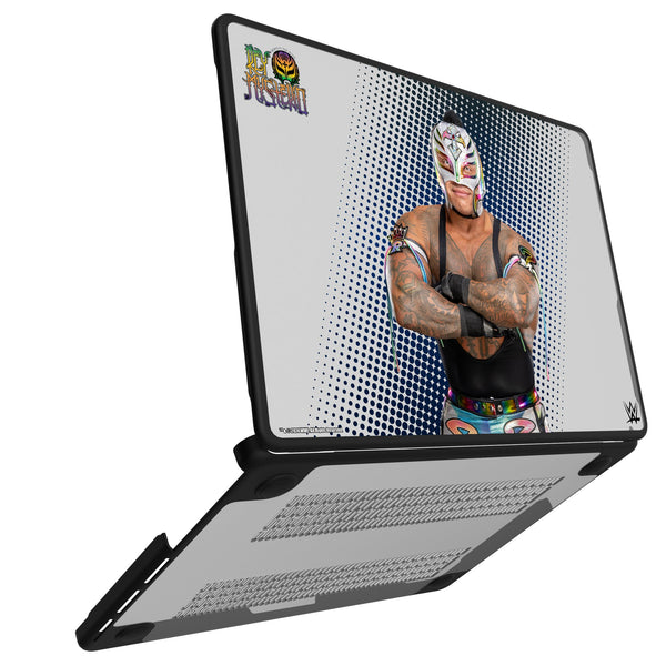 Rey Mysterio Superstar MacBook Laptop Case for Apple MacBook Open.Jpg